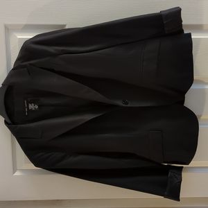 Barely Worn New York & Co Navy Pinstriped Blazer